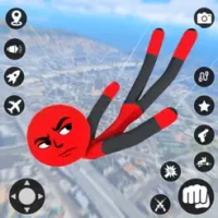 Spider Stickman: Grand Hero