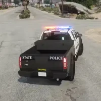 Police Van Driver Games Chase