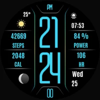 Simplex Digital Watch Face